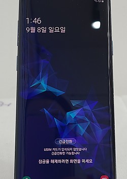 갤럭시 S9+ 블루